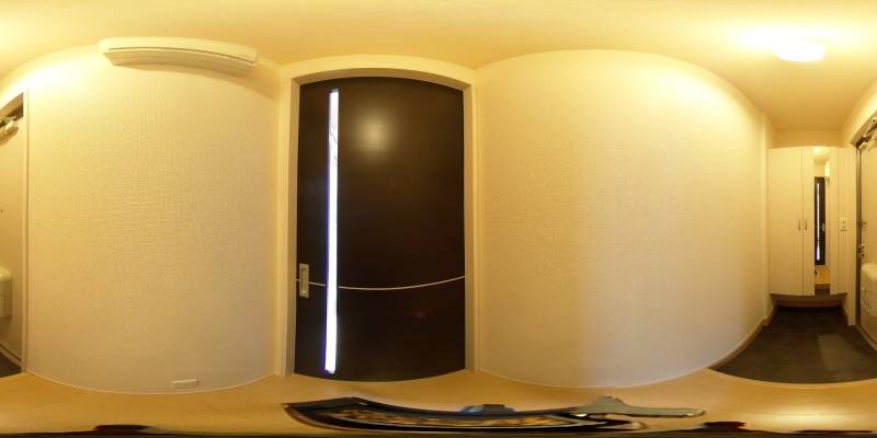 パノラマ画像玄関