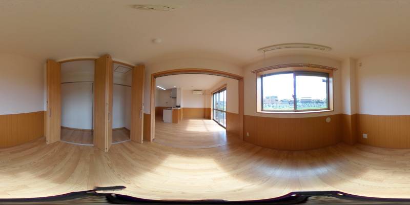 パノラマ画像洋室