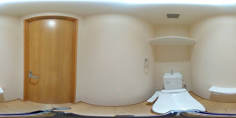 パノラマ画像トイレ