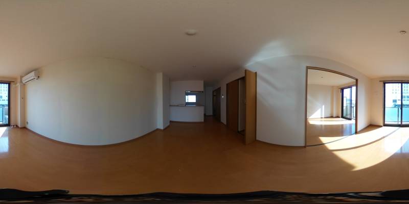 パノラマ画像リビング