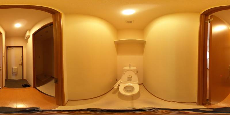 パノラマ画像トイレ