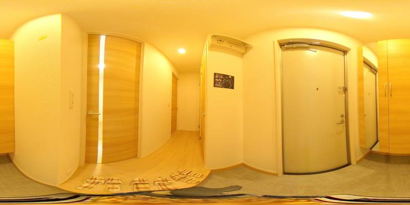 パノラマ画像玄関