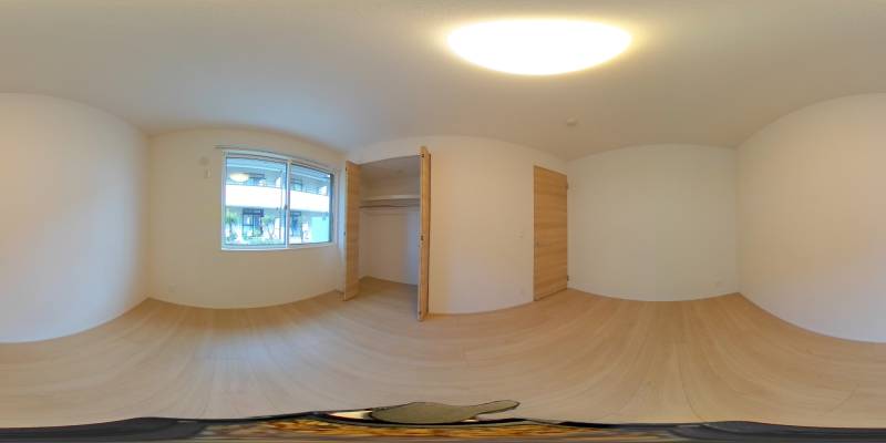 パノラマ画像洋室