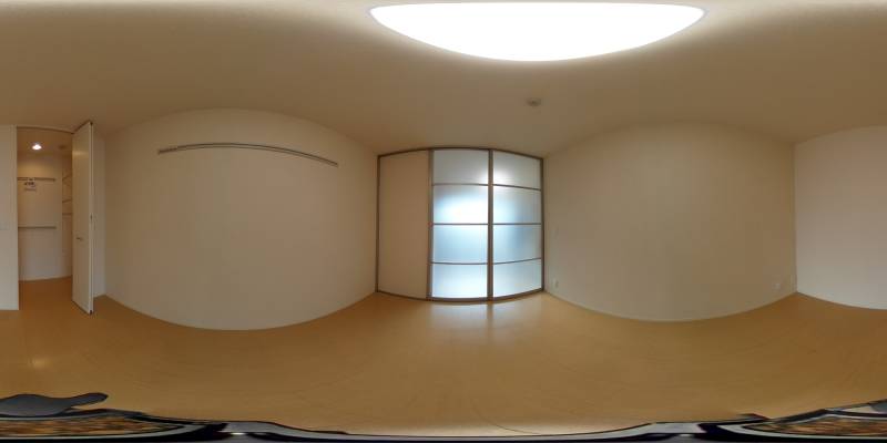 パノラマ画像洋室