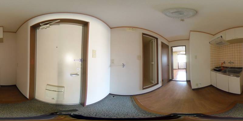 パノラマ画像玄関