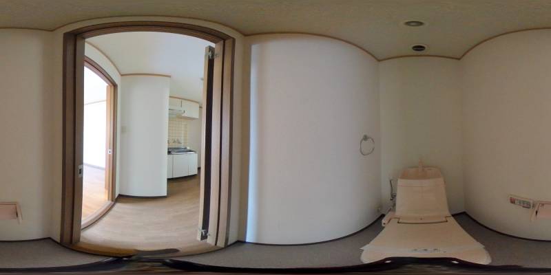 パノラマ画像トイレ