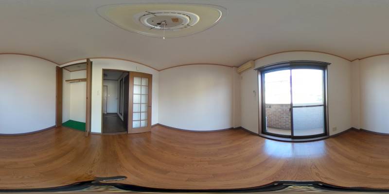 パノラマ画像洋室