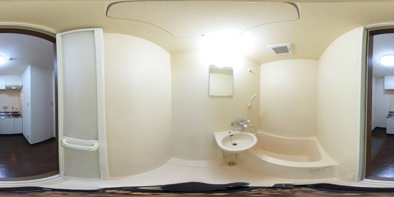 パノラマ画像洗面所