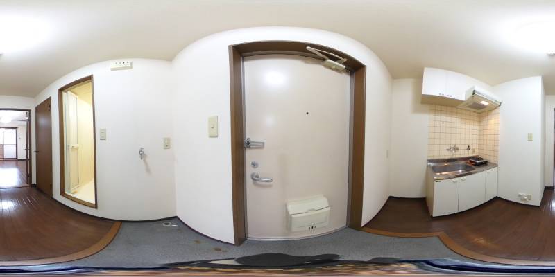 パノラマ画像玄関