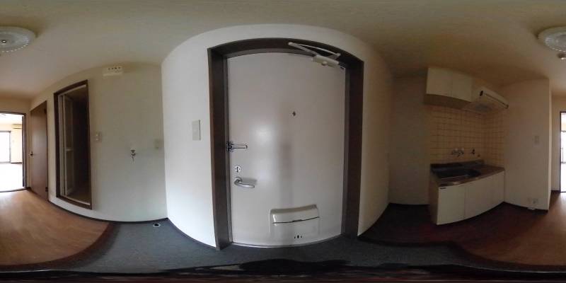 パノラマ画像玄関