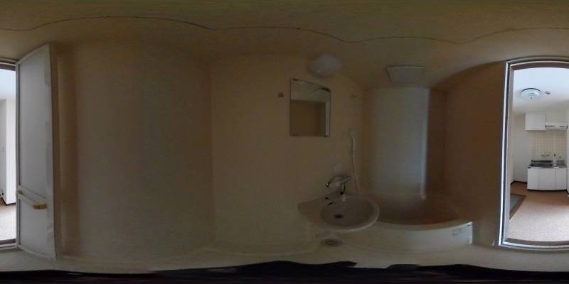 パノラマ画像洗面所