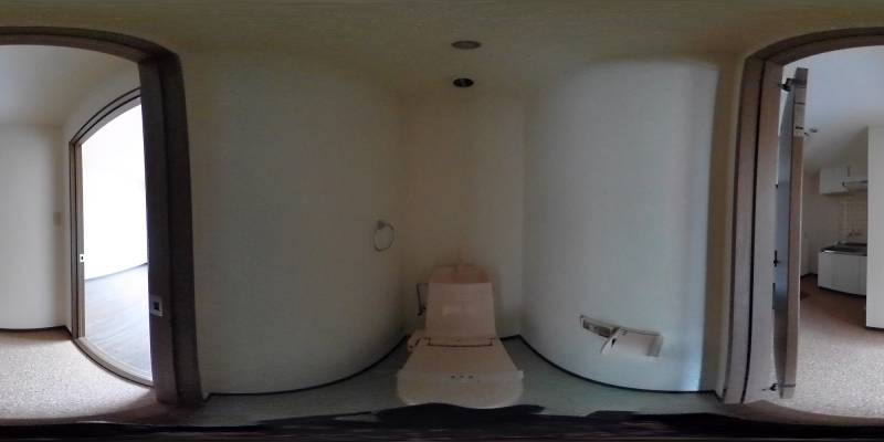 パノラマ画像トイレ