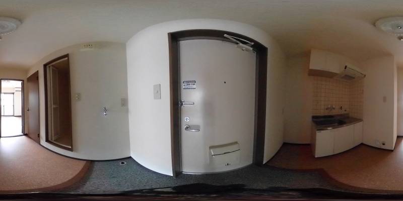 パノラマ画像玄関