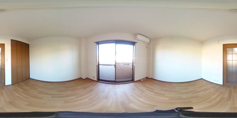 パノラマ画像洋室