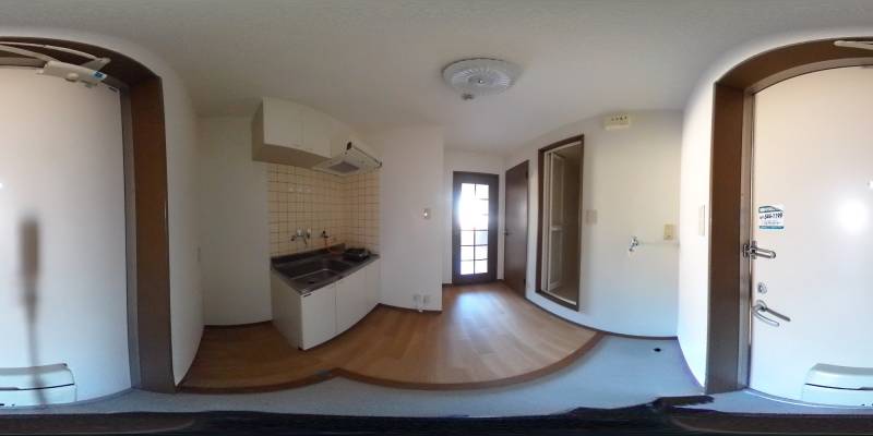 パノラマ画像玄関