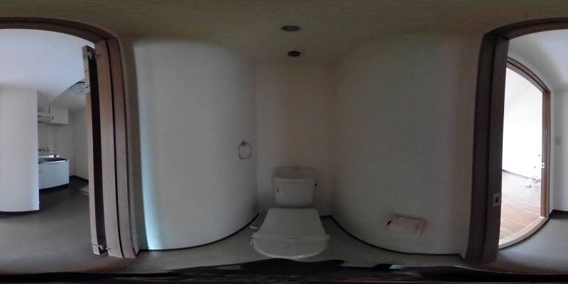 パノラマ画像トイレ