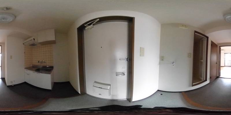 パノラマ画像玄関