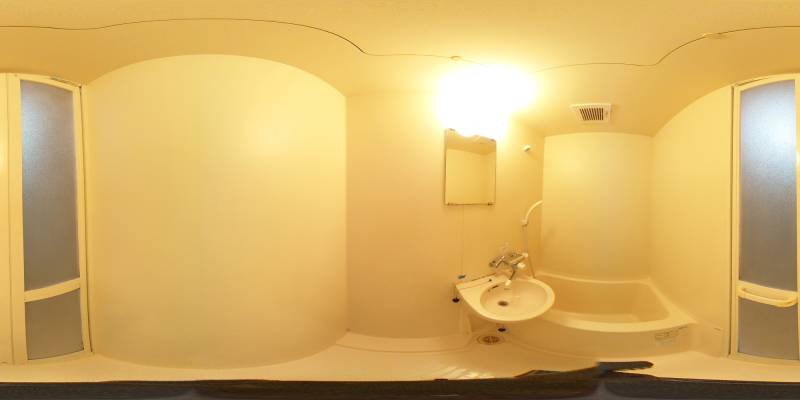 パノラマ画像バスルーム