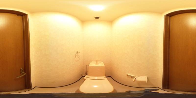 パノラマ画像トイレ