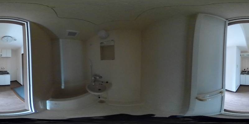 パノラマ画像洗面所