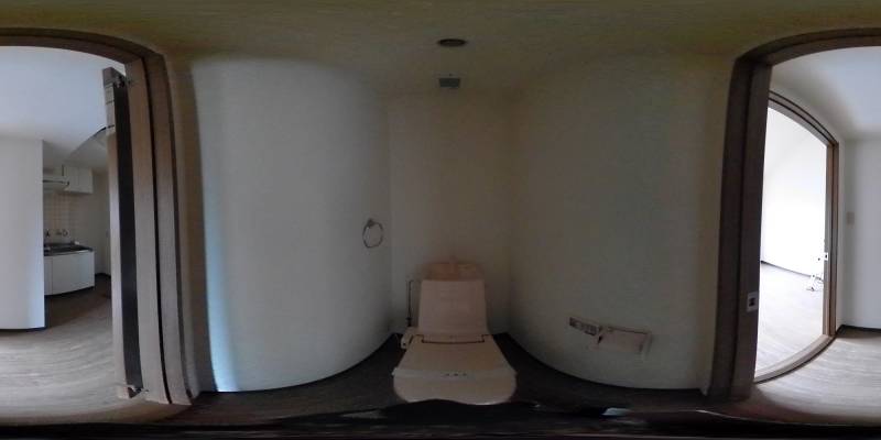 パノラマ画像トイレ