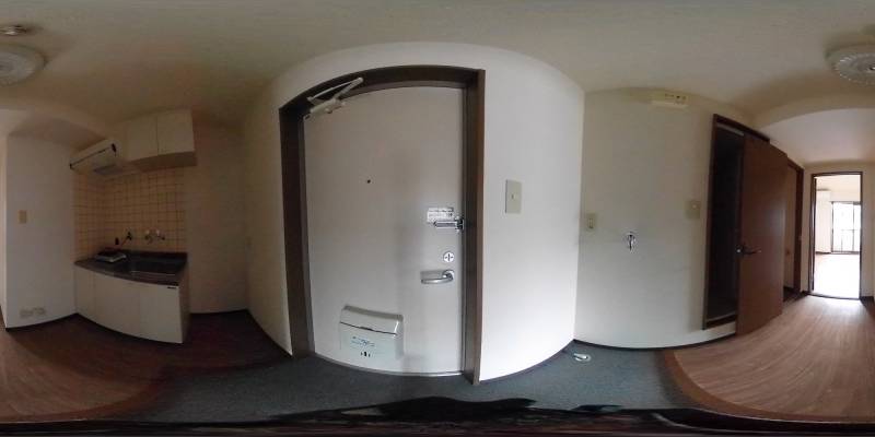 パノラマ画像玄関