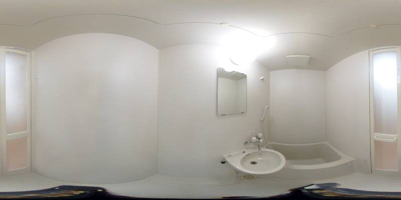 パノラマ画像洗面所