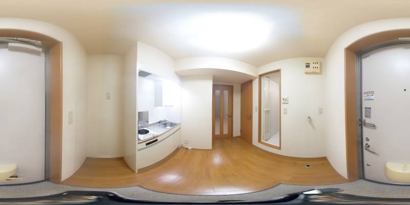 パノラマ画像玄関