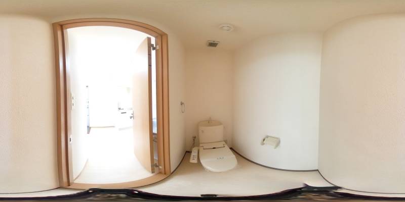 パノラマ画像トイレ