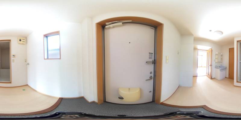 パノラマ画像玄関