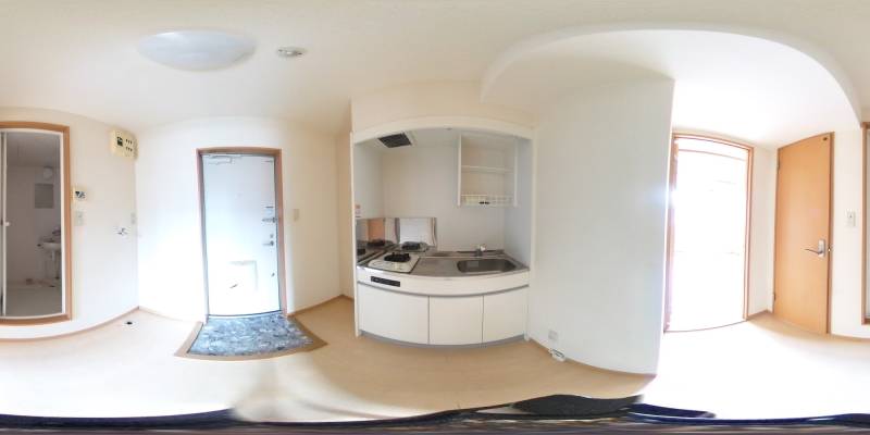 パノラマ画像キッチン