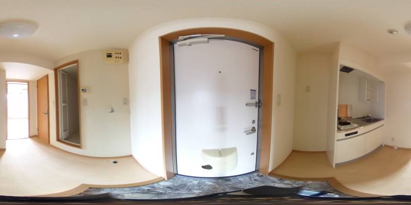 パノラマ画像玄関