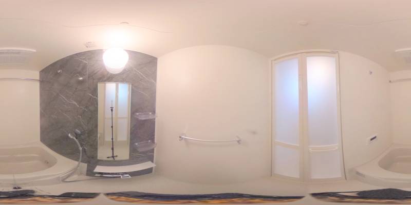 パノラマ画像バスルーム