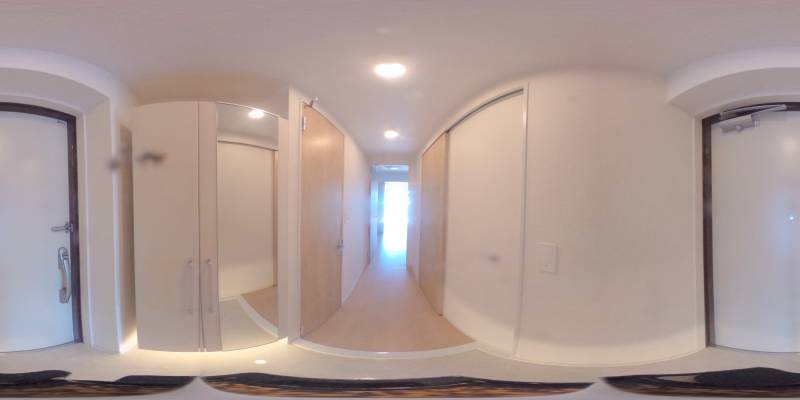 パノラマ画像玄関