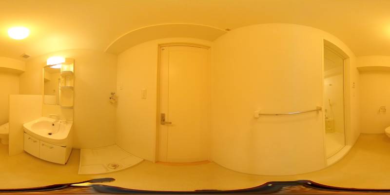 パノラマ画像洗面所