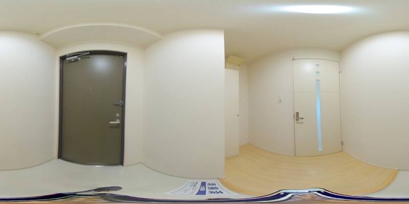 パノラマ画像玄関