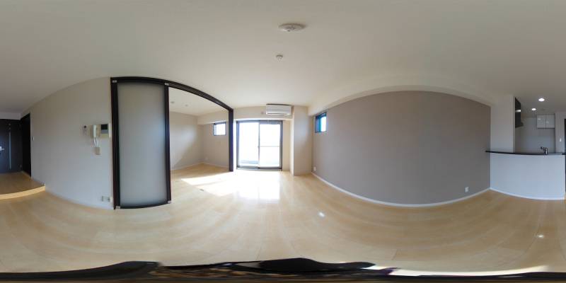 パノラマ画像リビング