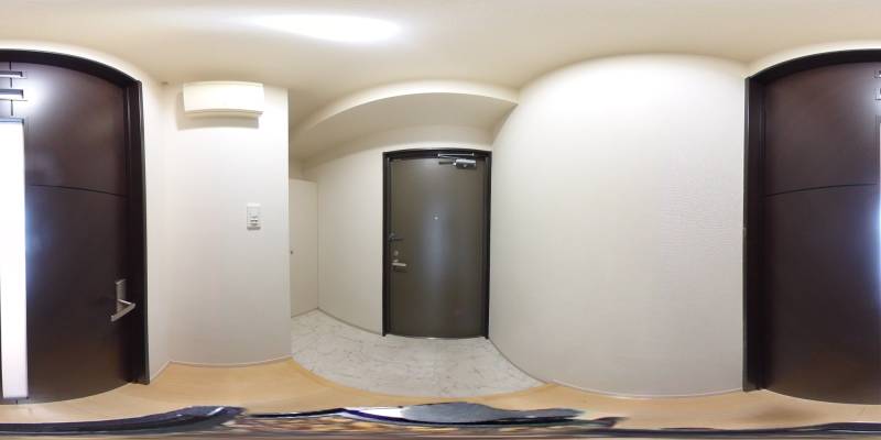 パノラマ画像玄関