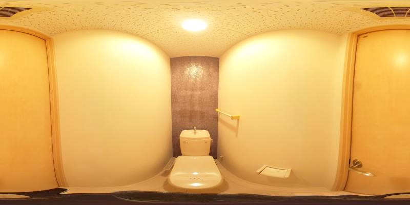 パノラマ画像トイレ