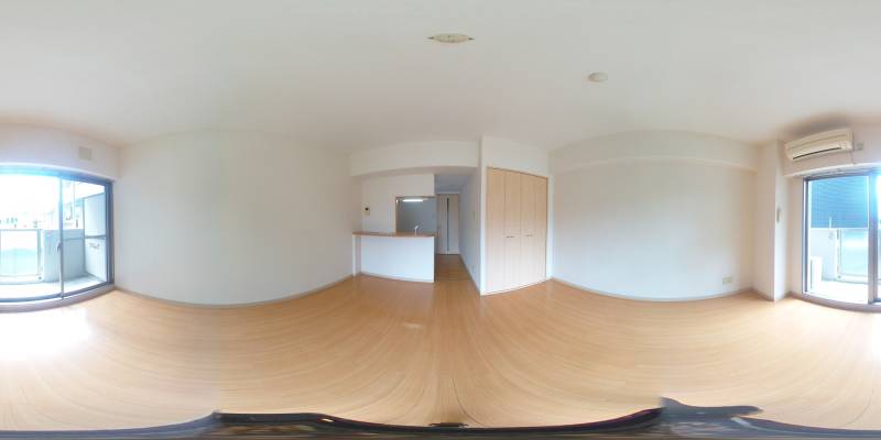 パノラマ画像洋室