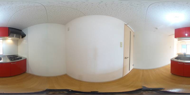 パノラマ画像キッチン