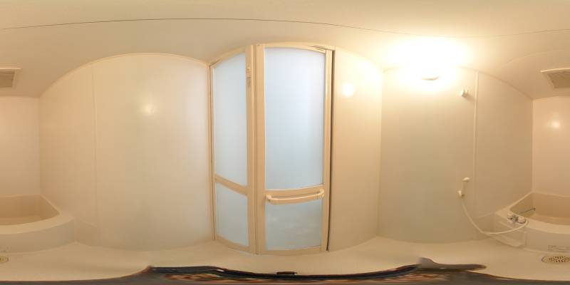 パノラマ画像バスルーム