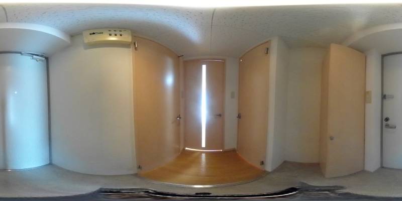 パノラマ画像玄関