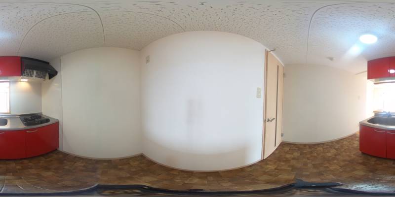 パノラマ画像キッチン