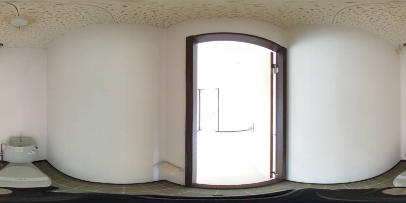 パノラマ画像トイレ