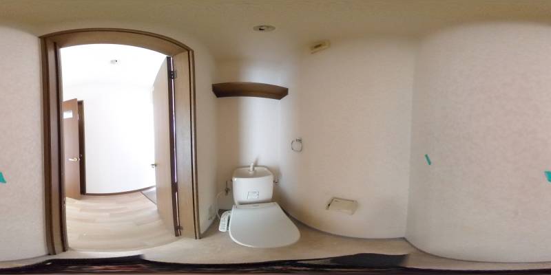 パノラマ画像トイレ