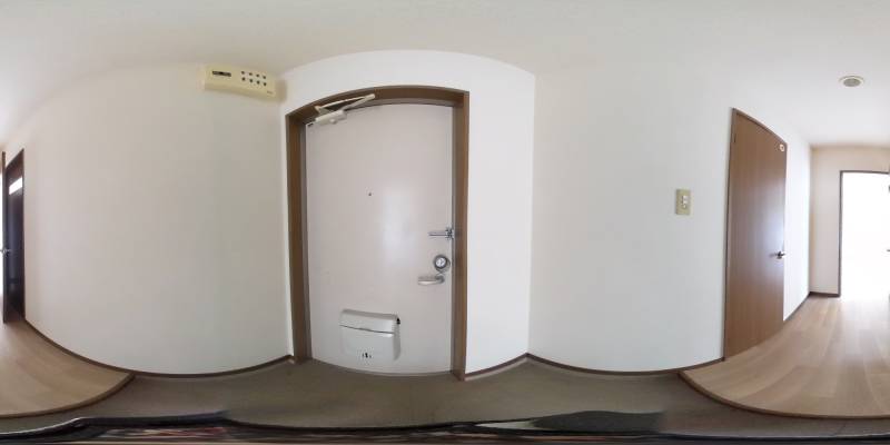 パノラマ画像玄関