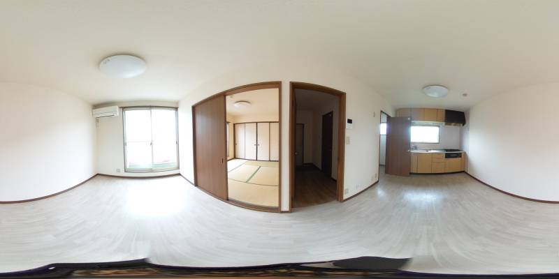 パノラマ画像リビング