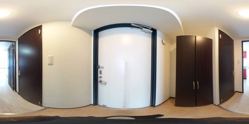 パノラマ画像玄関