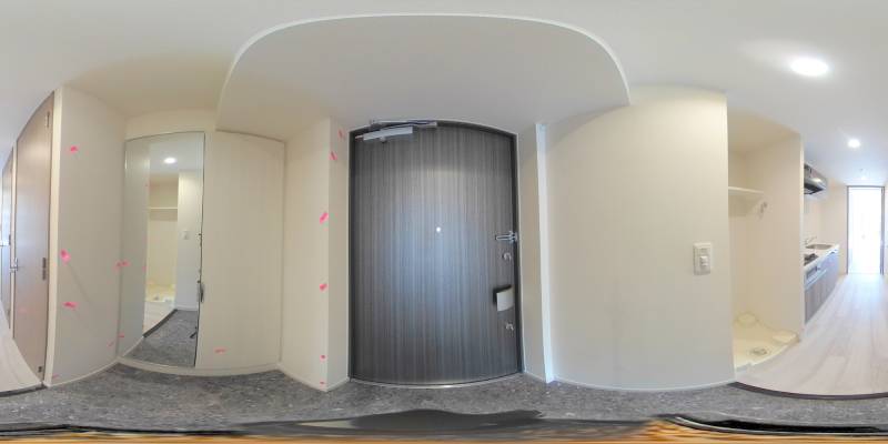 パノラマ画像玄関